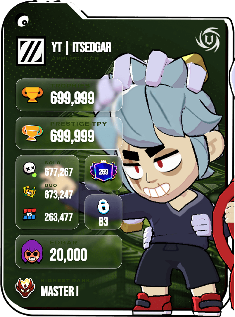 Player profile card preview